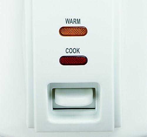 imageProctor Silex Rice Cooker amp Food Steamer 30 Cups Cooked 15 Cups Uncooked Includes Steam and Rinsing Basket Black 37555White 37534NR
