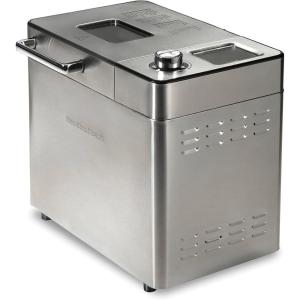 Hamilton Beach 29890 Premium Dough & Bread Maker Machine with Auto Fruit and Nut Dispenser, 2 lb. Loaf Capacity, 21 Programmable Settings Includes Gluten Free+Keto, Stainless Steel(Stainless Steel)