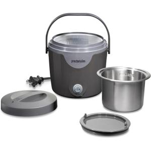 Proctor Silex Portable Electric Lunch Box Food Heater and 20 oz Meal Warmer with Built-In Carry Handle, High and Low Heat Settings (33120C)