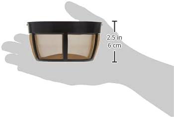 imageHamilton Beach Permanent Gold Filter Fits Most 8 to 12Cup Coffee Makers 80675R12Cup