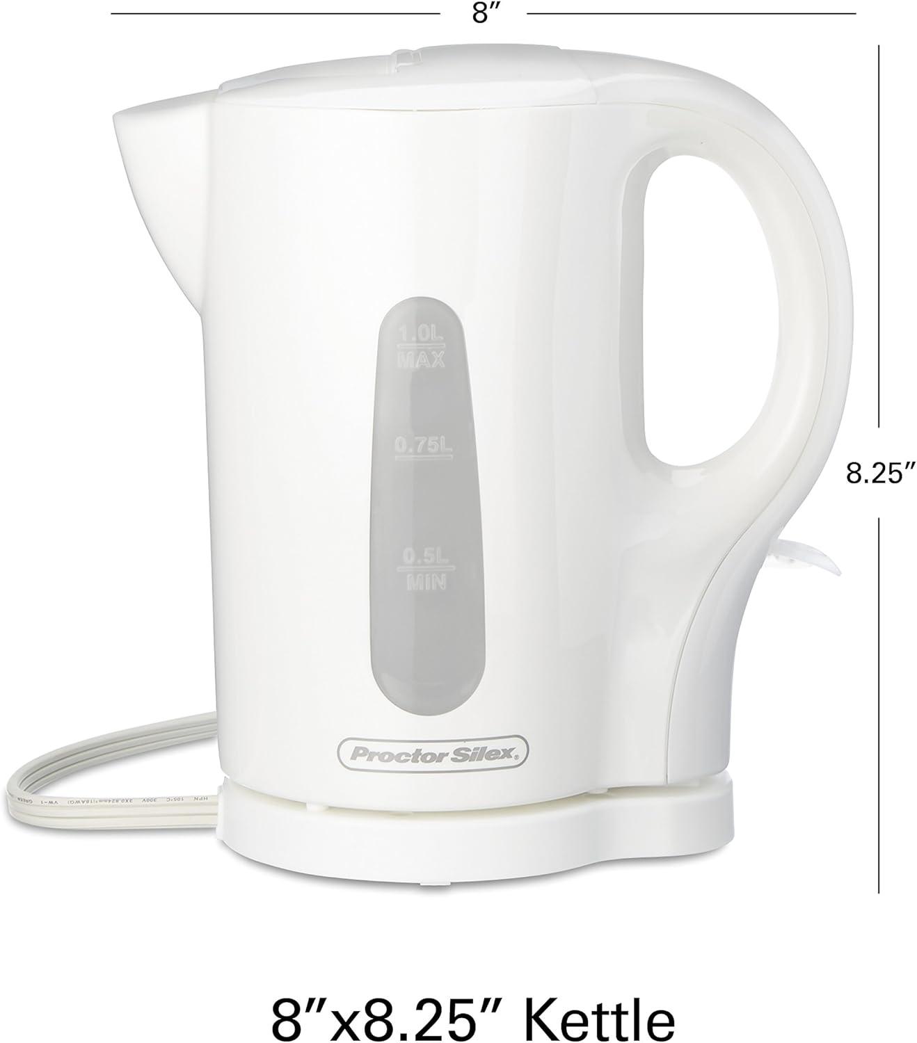 imageProctor Silex 41005 Electric Kettle White 1 L