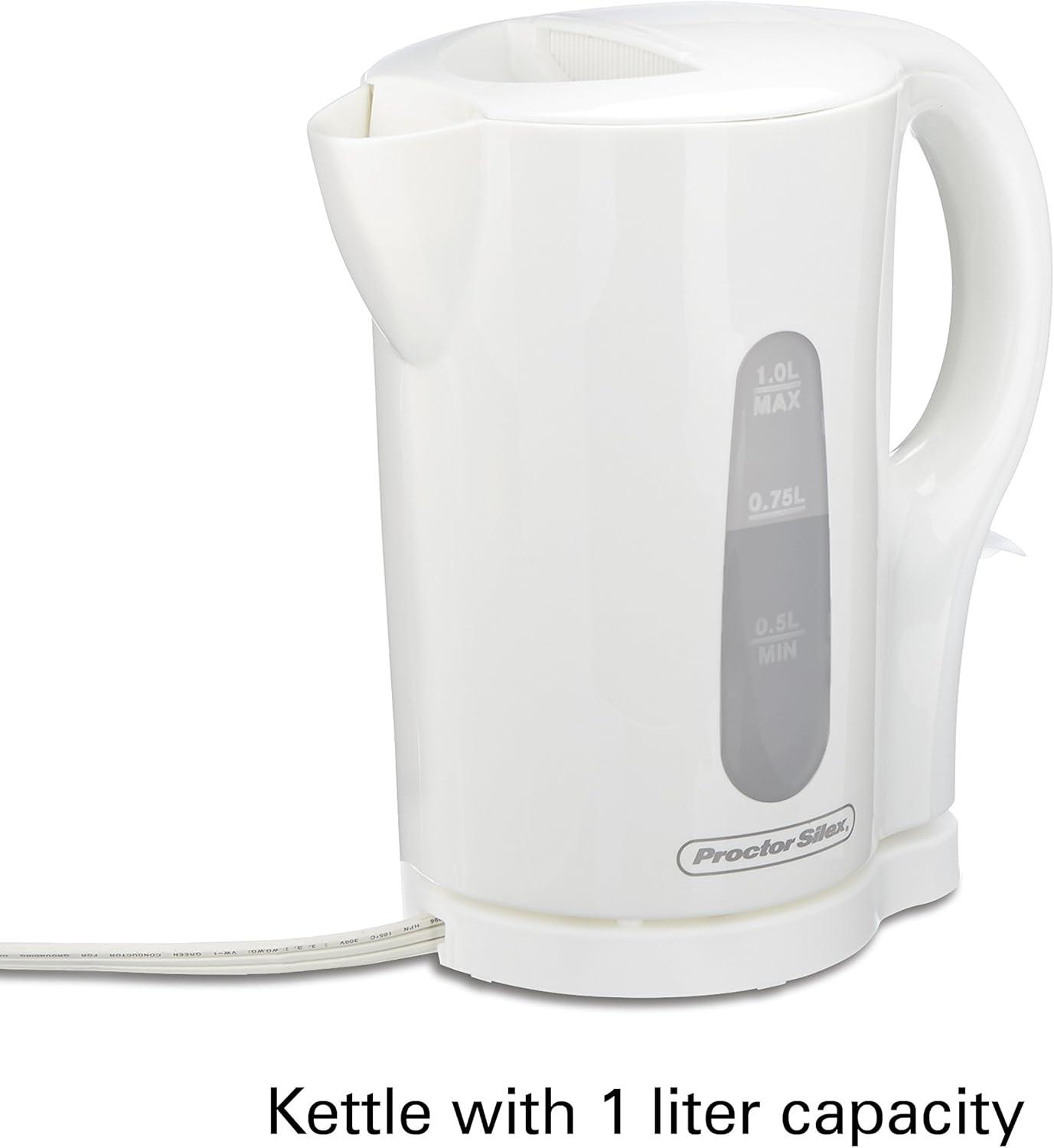 imageProctor Silex 41005 Electric Kettle White 1 L