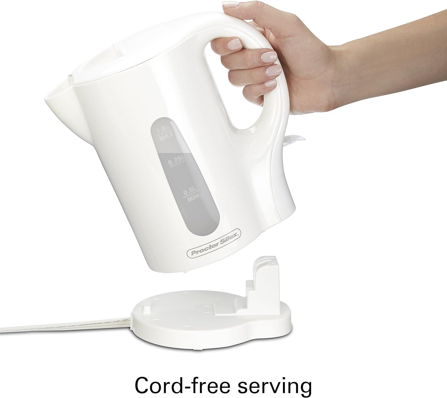 imageProctor Silex 41005 Electric Kettle White 1 L