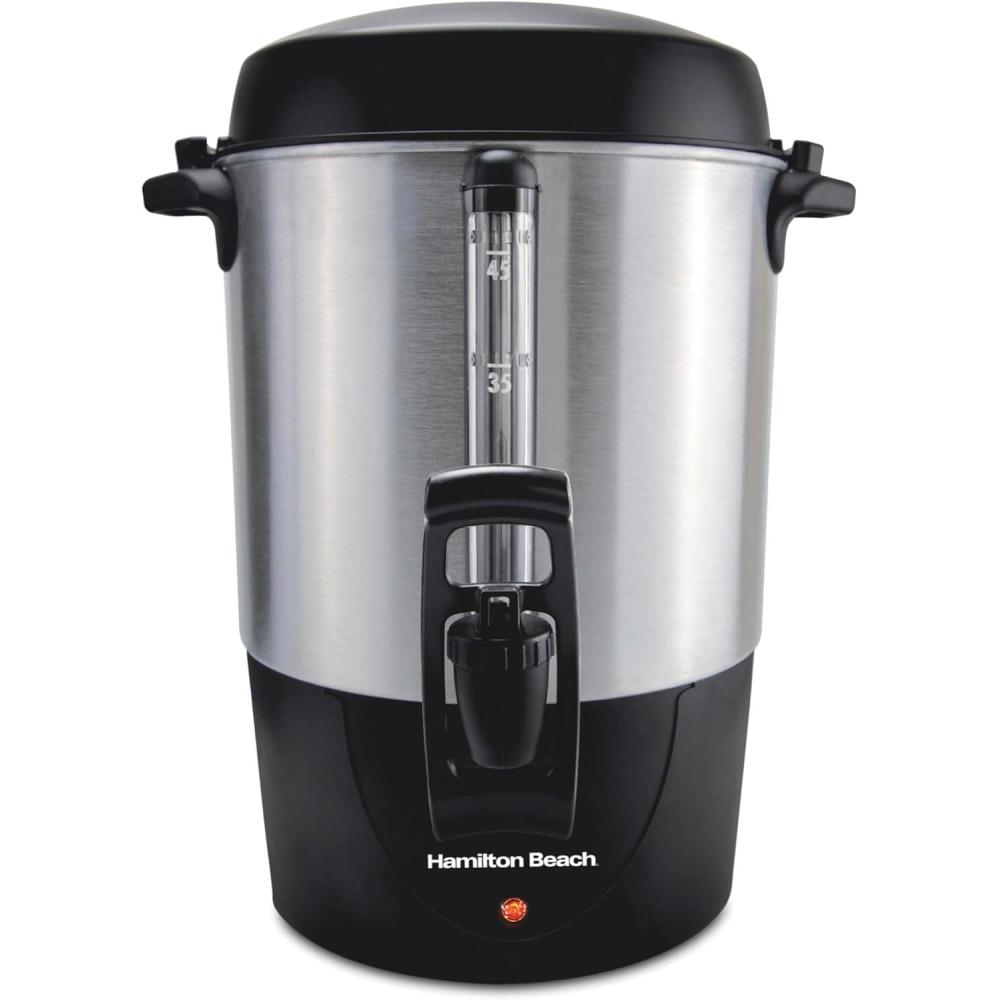 imageHamilton Beach 45 Cup Fast Brew Coffee Urn and Hot Beverage Dispenser 40521