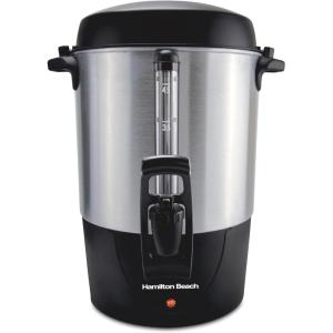 Hamilton Beach 45 Cup Fast Brew Coffee Urn and Hot Beverage Dispenser, 40521