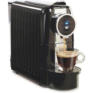 Hamilton Beach Espresso Machine, Compatible with Nespresso Pods, Single Serve Coffee Maker, Powerful Italian 19 Bar Pump, 22 oz. Water Reservoir, Custom Cup Size, Holds 13 Capsules, Black (40726)(Black)