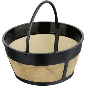 Hamilton Beach Permanent Gold Filter, Fits Most 8 to 12-Cup Coffee Makers (80675R)(12-Cup)