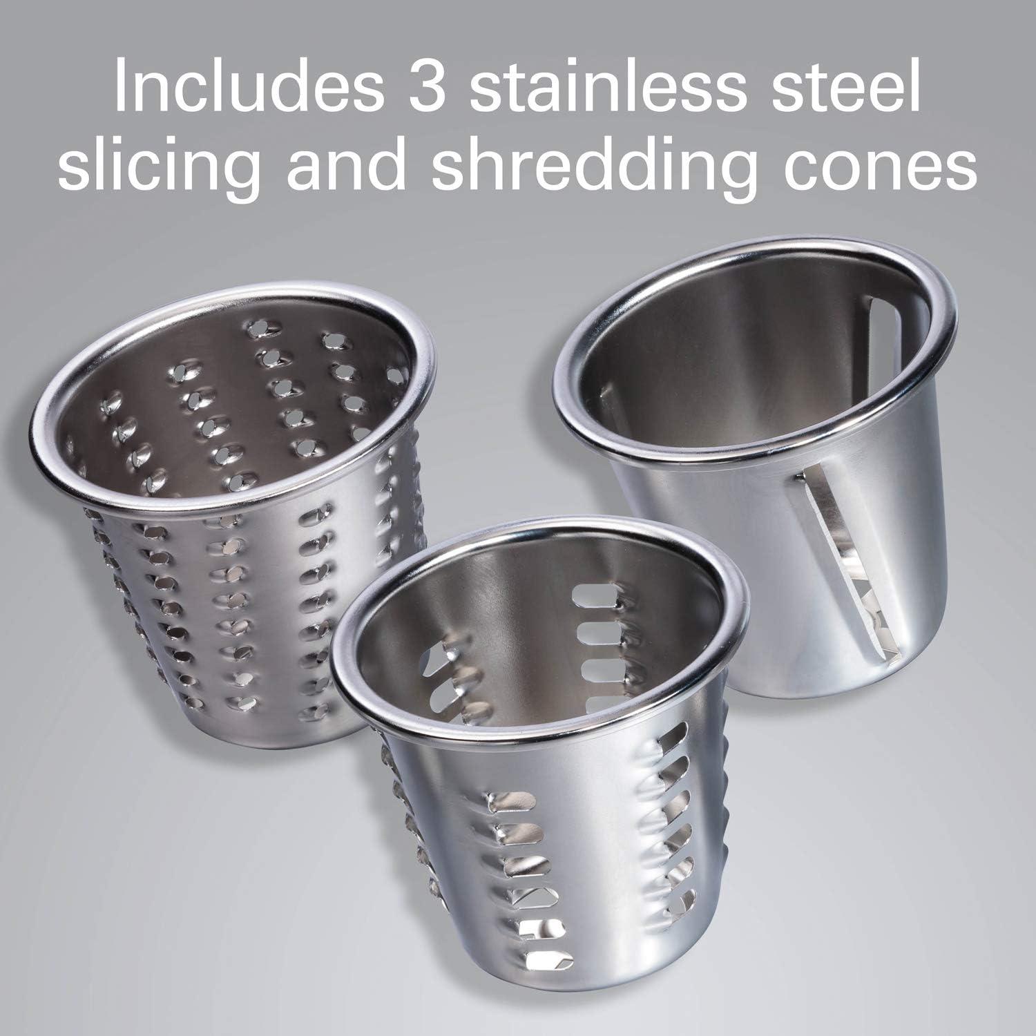 imageHamilton Beach Professional Stand Mixer Specialty Attachment Slicer and Shredder Set 63247