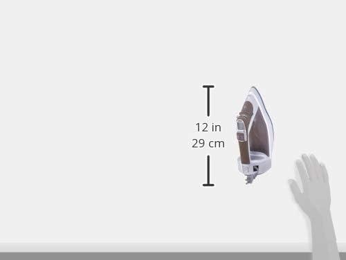 imageHamilton Beach Steam Iron amp Vertical Steamer for Clothes with ScratchResistant Durathon Soleplate Digital Temperature Control 8 Retractable Cord 3Way Auto Shutoff AntiDrip 1700 Watts Silver